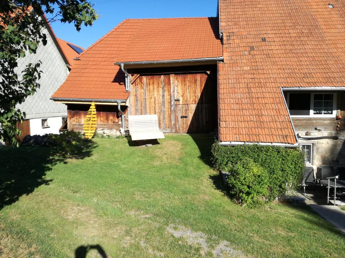 Familien Ferienwohnung Linder Grafenhausen Dış mekan fotoğraf