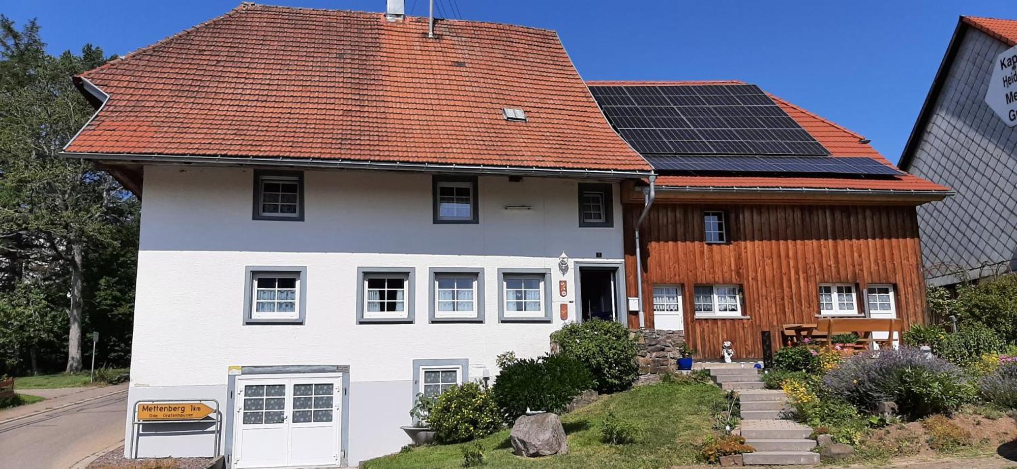 Familien Ferienwohnung Linder Grafenhausen Dış mekan fotoğraf
